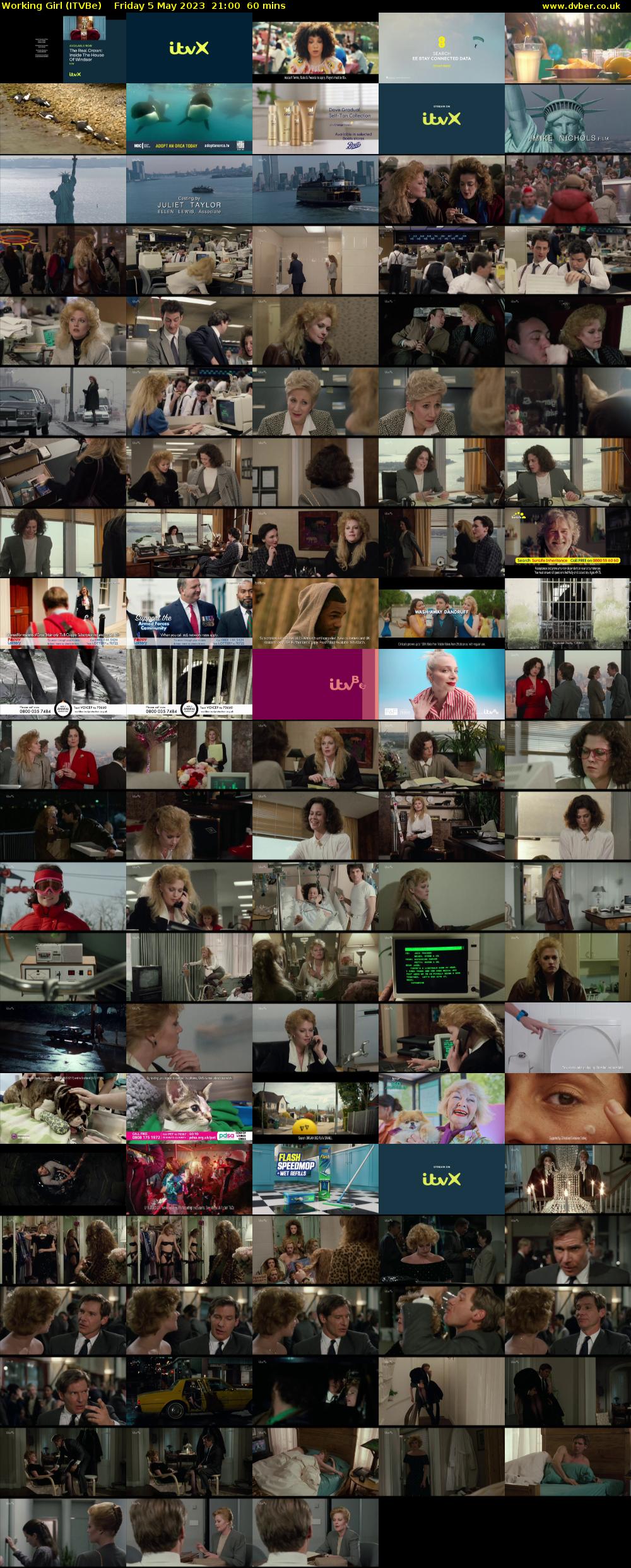 Working Girl (ITVBe) Friday 5 May 2023 21:00 - 22:00