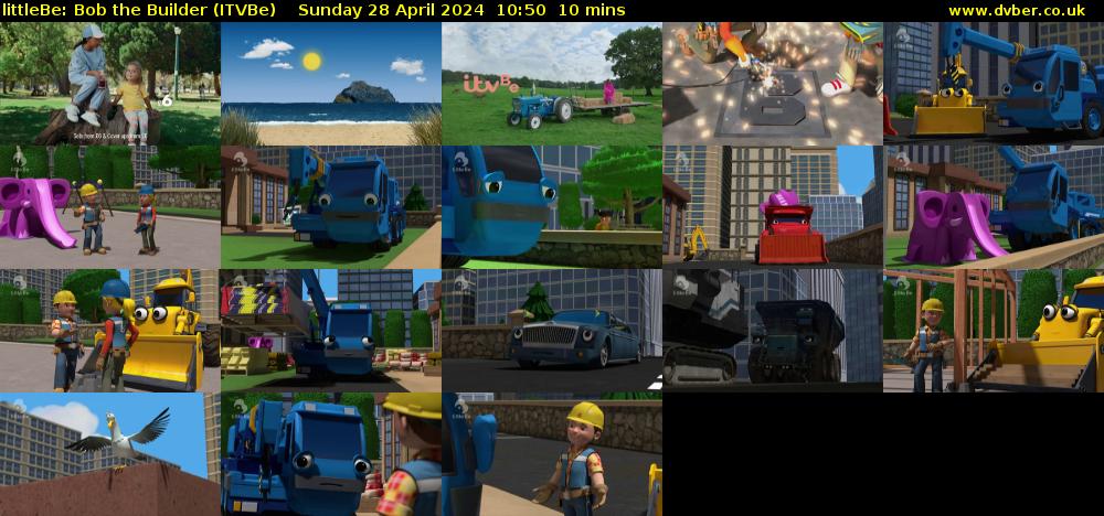 littleBe: Bob the Builder (ITVBe) Sunday 28 April 2024 10:50 - 11:00