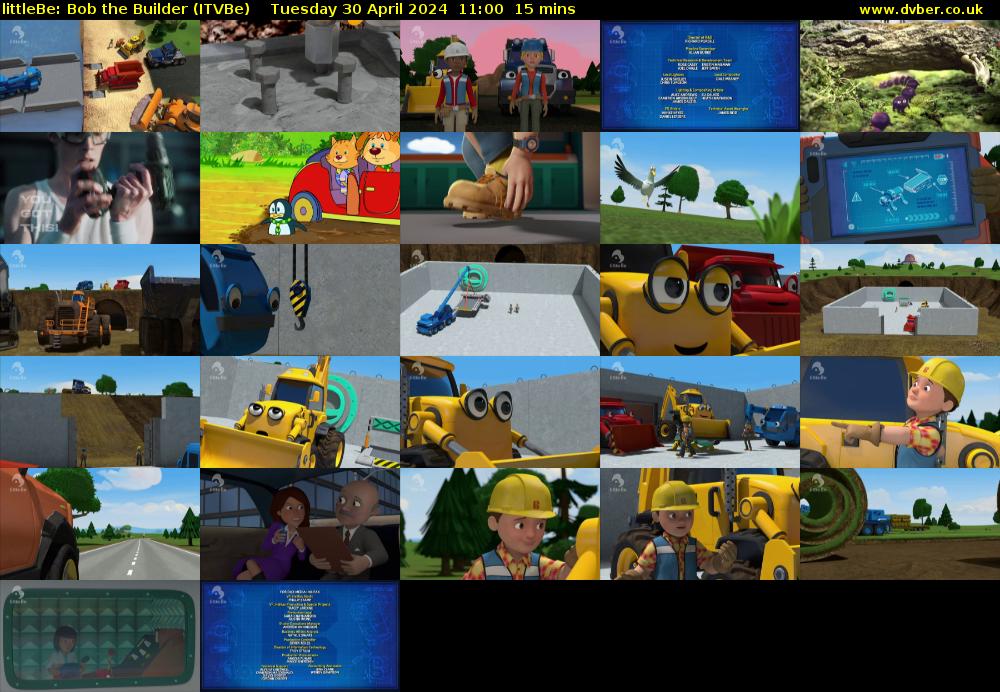 littleBe: Bob the Builder (ITVBe) Tuesday 30 April 2024 11:00 - 11:15