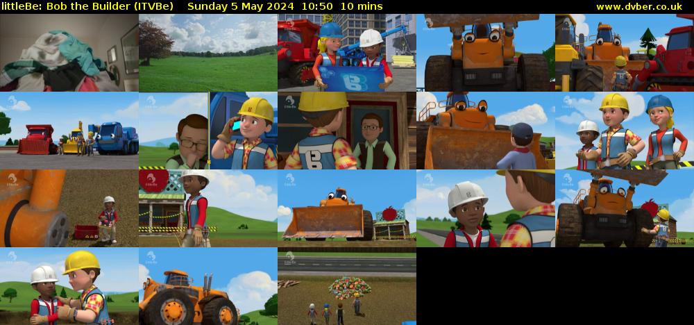 littleBe: Bob the Builder (ITVBe) Sunday 5 May 2024 10:50 - 11:00