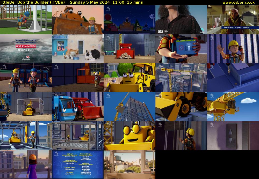 littleBe: Bob the Builder (ITVBe) Sunday 5 May 2024 11:00 - 11:15