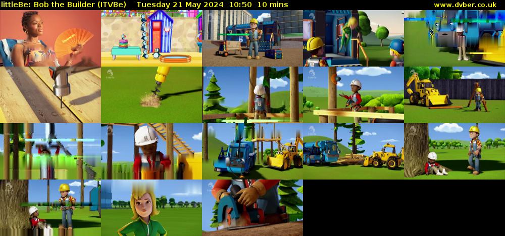 littleBe: Bob the Builder (ITVBe) Tuesday 21 May 2024 10:50 - 11:00