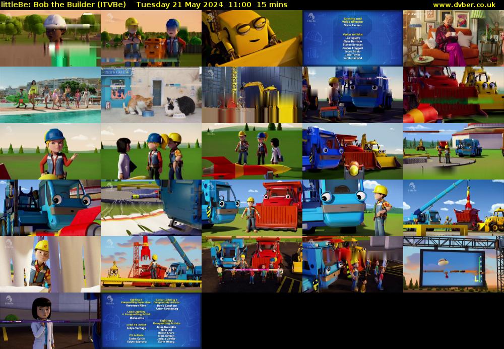 littleBe: Bob the Builder (ITVBe) Tuesday 21 May 2024 11:00 - 11:15