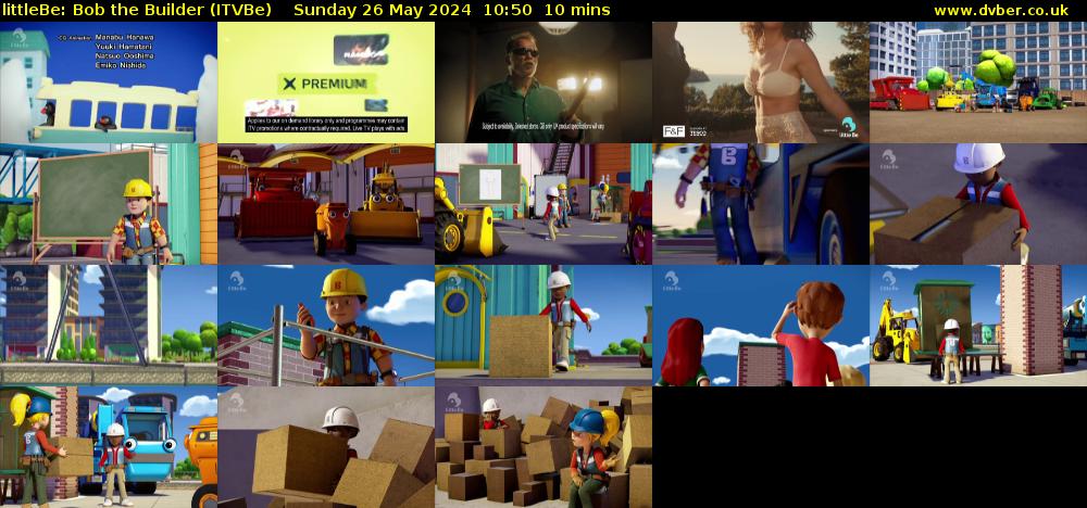 littleBe: Bob the Builder (ITVBe) Sunday 26 May 2024 10:50 - 11:00