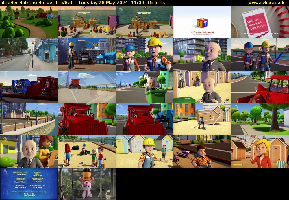 littleBe: Bob the Builder (ITVBe) Tuesday 28 May 2024 11:00 - 11:15