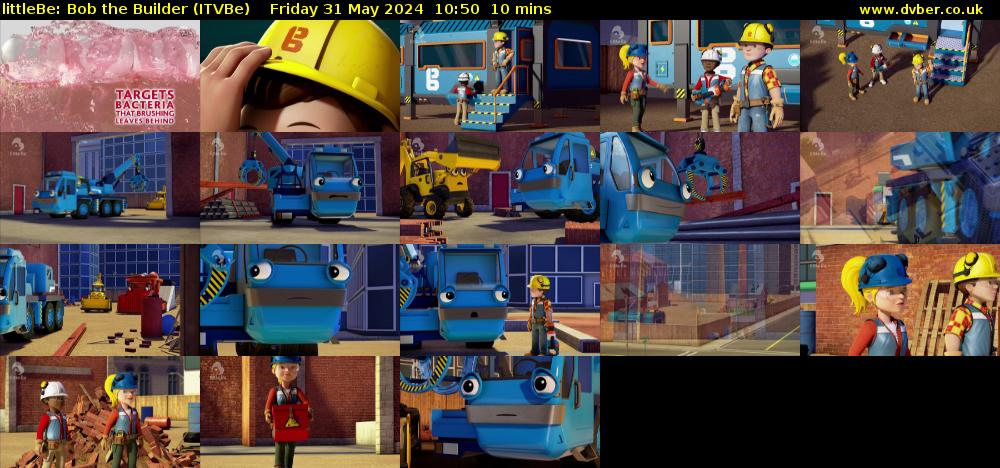 littleBe: Bob the Builder (ITVBe) Friday 31 May 2024 10:50 - 11:00