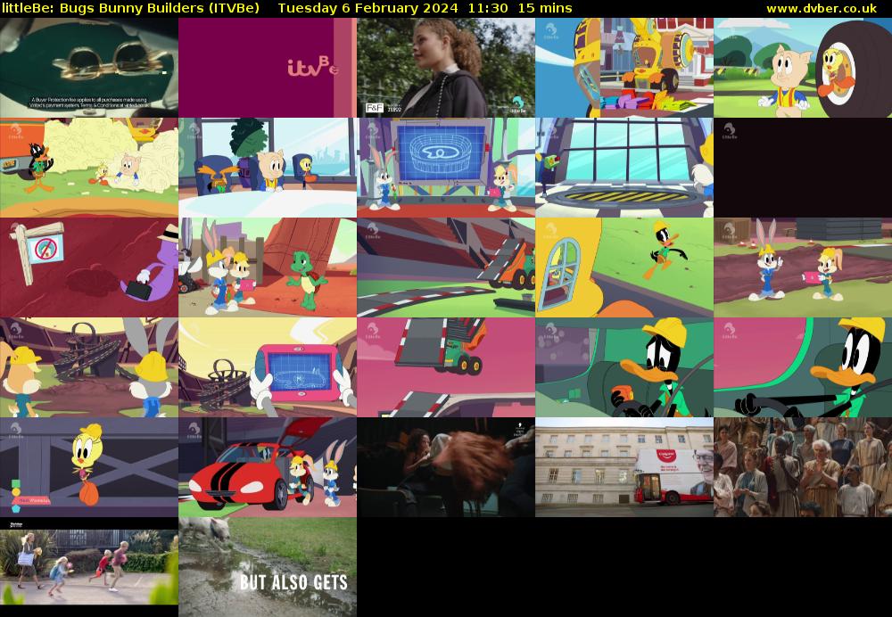 littleBe: Bugs Bunny Builders (ITVBe) Tuesday 6 February 2024 11:30 - 11:45