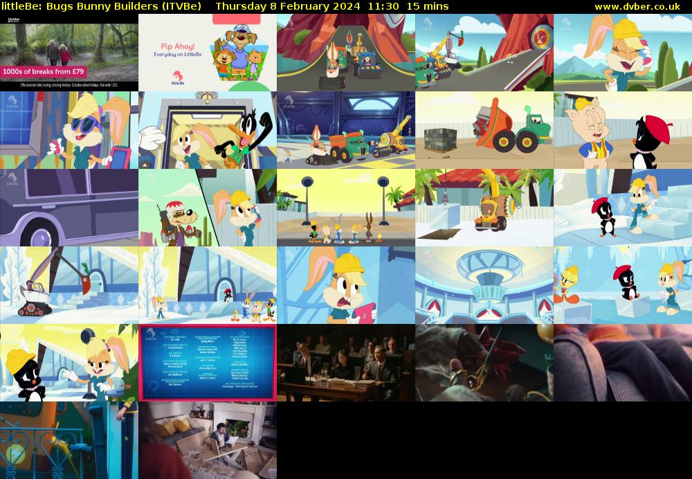 littleBe: Bugs Bunny Builders (ITVBe) Thursday 8 February 2024 11:30 - 11:45