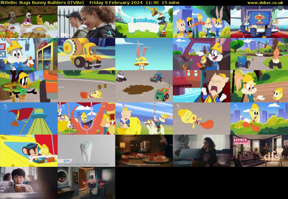 littleBe: Bugs Bunny Builders (ITVBe) Friday 9 February 2024 11:30 - 11:45