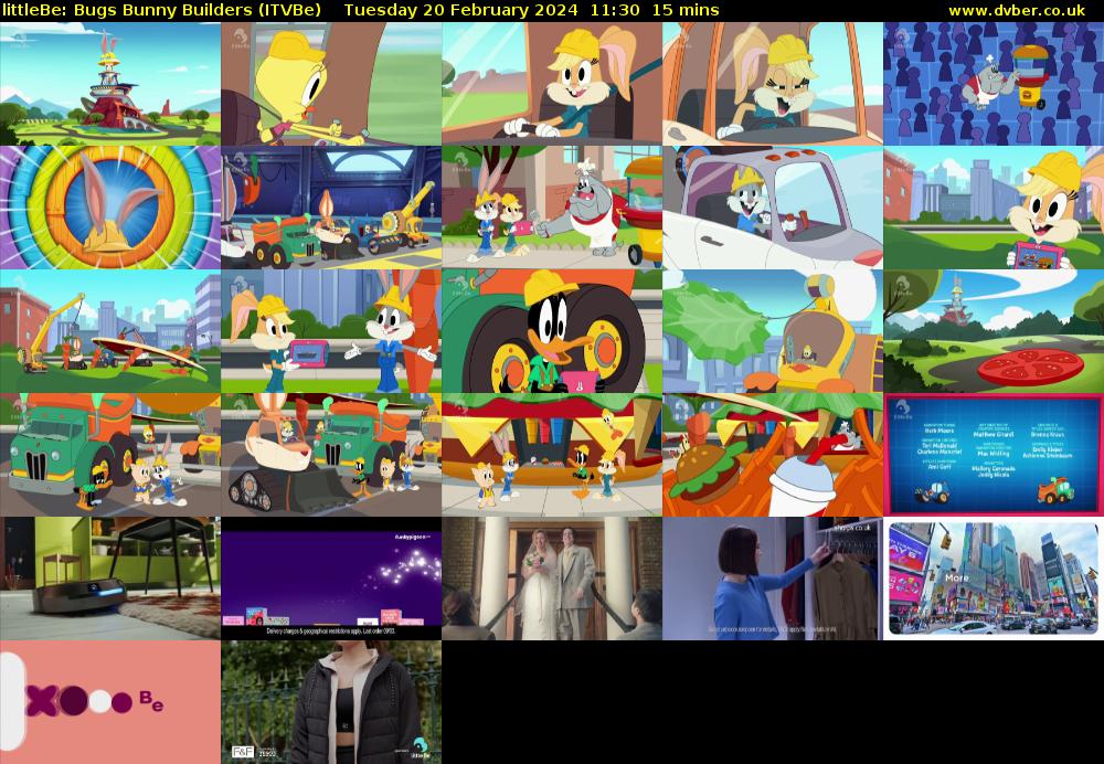littleBe: Bugs Bunny Builders (ITVBe) Tuesday 20 February 2024 11:30 - 11:45