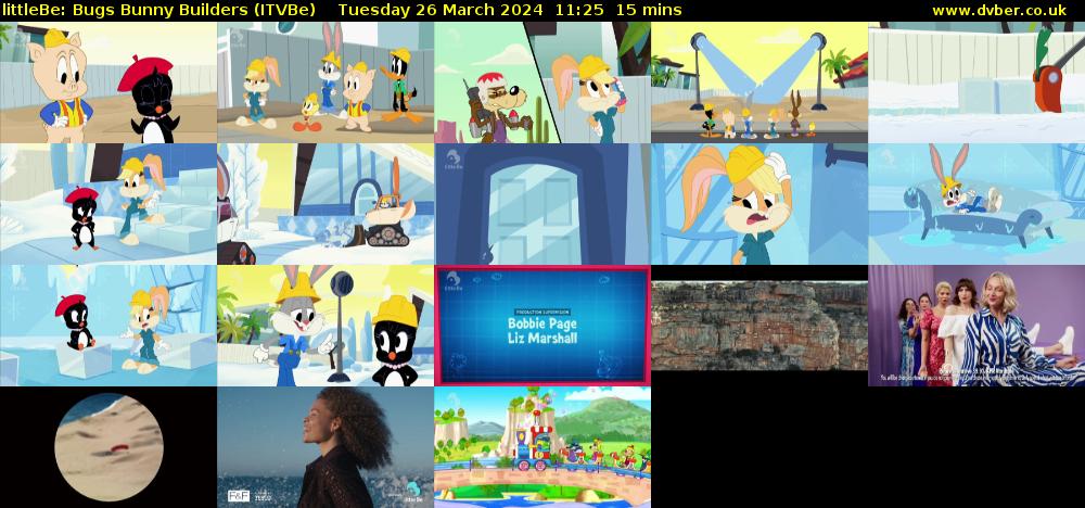 littleBe: Bugs Bunny Builders (ITVBe) Tuesday 26 March 2024 11:25 - 11:40
