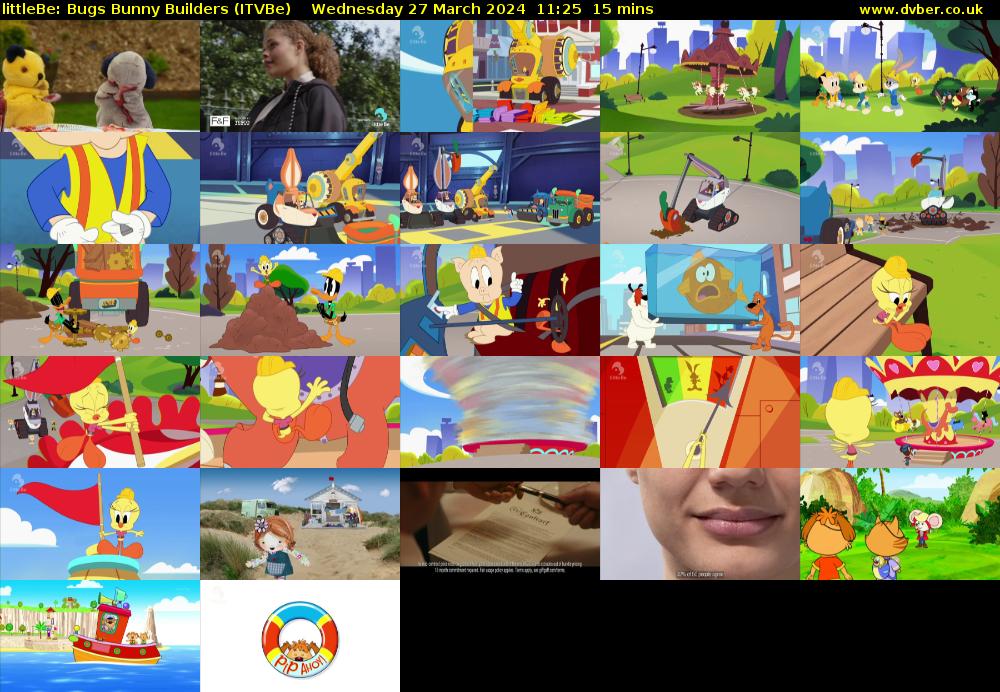 littleBe: Bugs Bunny Builders (ITVBe) Wednesday 27 March 2024 11:25 - 11:40