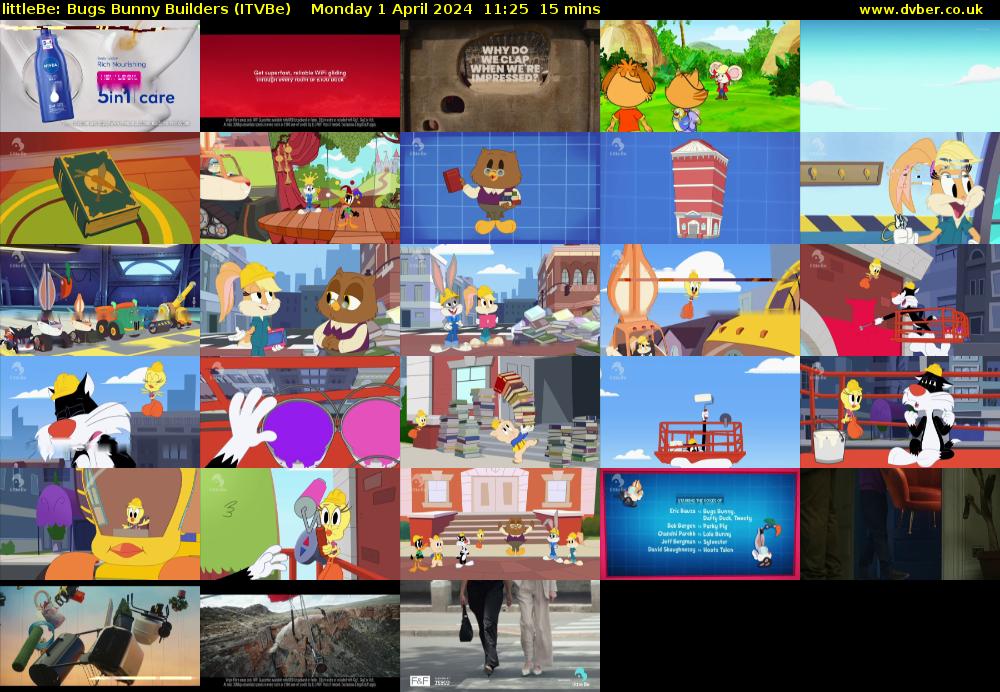 littleBe: Bugs Bunny Builders (ITVBe) Monday 1 April 2024 11:25 - 11:40