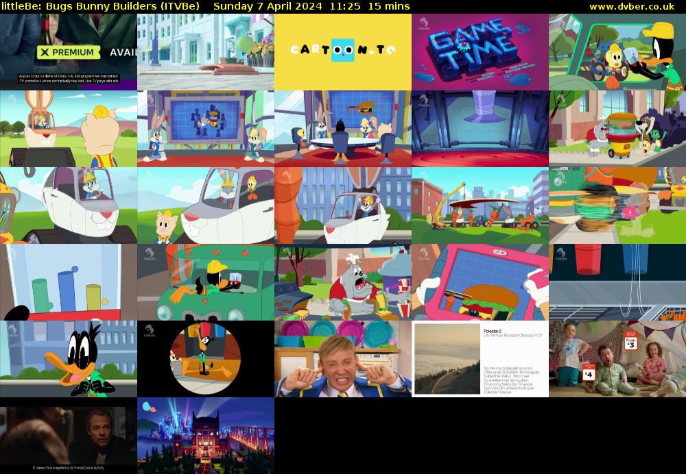 littleBe: Bugs Bunny Builders (ITVBe) Sunday 7 April 2024 11:25 - 11:40