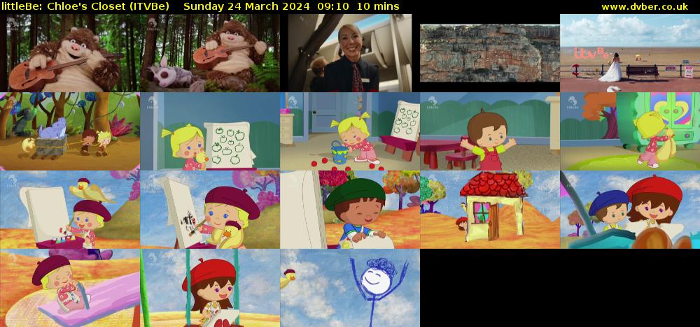 littleBe: Chloe's Closet (ITVBe) Sunday 24 March 2024 09:10 - 09:20