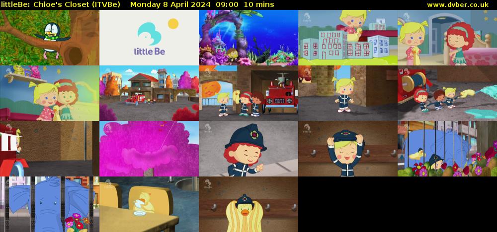 littleBe: Chloe's Closet (ITVBe) Monday 8 April 2024 09:00 - 09:10
