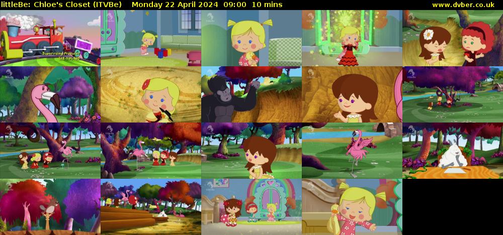 littleBe: Chloe's Closet (ITVBe) Monday 22 April 2024 09:00 - 09:10
