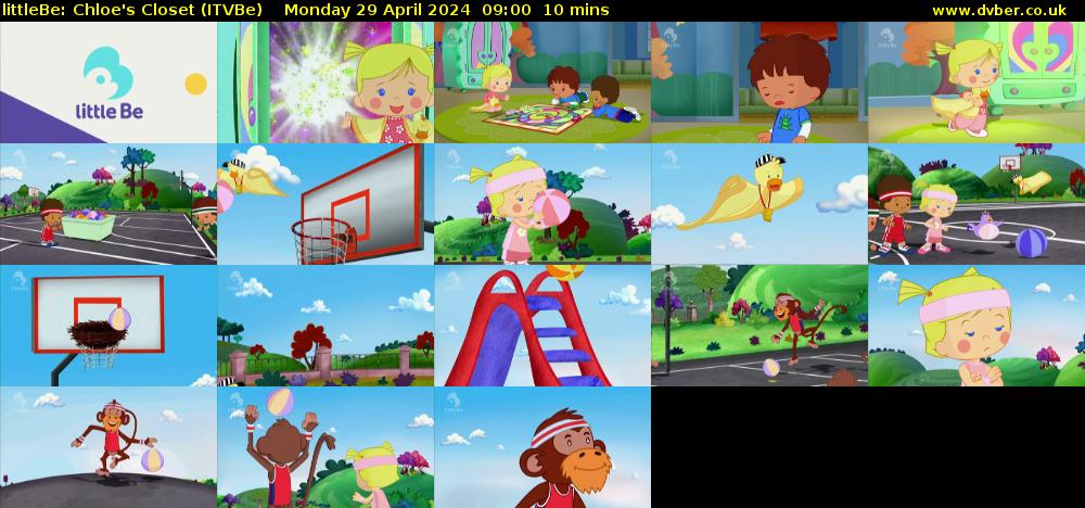 littleBe: Chloe's Closet (ITVBe) Monday 29 April 2024 09:00 - 09:10