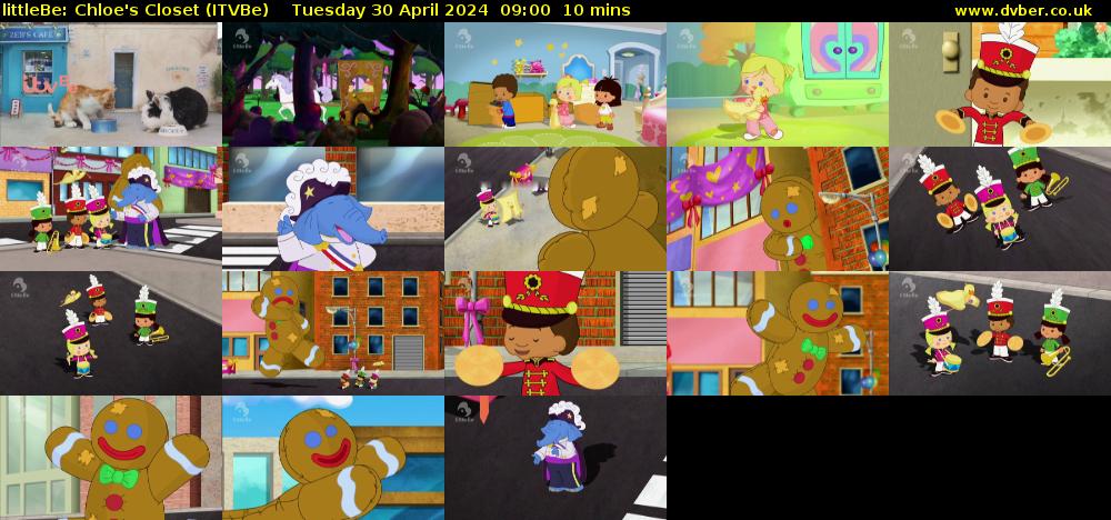 littleBe: Chloe's Closet (ITVBe) Tuesday 30 April 2024 09:00 - 09:10