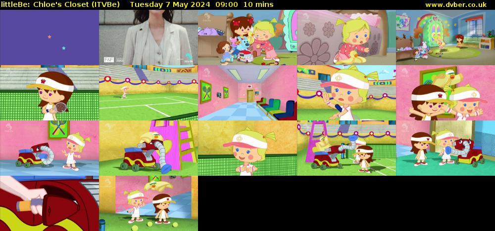 littleBe: Chloe's Closet (ITVBe) Tuesday 7 May 2024 09:00 - 09:10