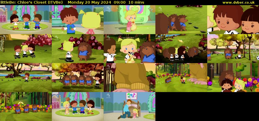 littleBe: Chloe's Closet (ITVBe) Monday 20 May 2024 09:00 - 09:10