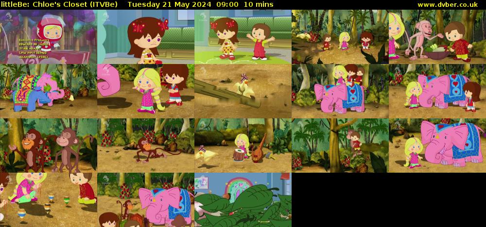 littleBe: Chloe's Closet (ITVBe) Tuesday 21 May 2024 09:00 - 09:10
