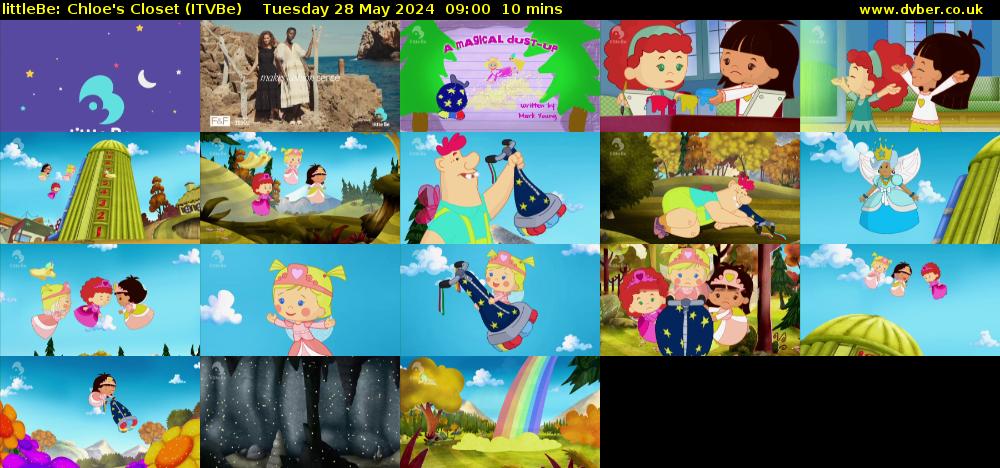 littleBe: Chloe's Closet (ITVBe) Tuesday 28 May 2024 09:00 - 09:10