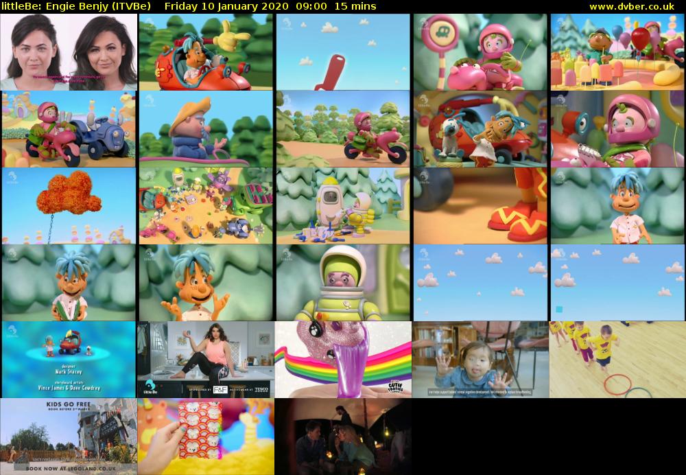 littleBe: Engie Benjy (ITVBe) Friday 10 January 2020 09:00 - 09:15