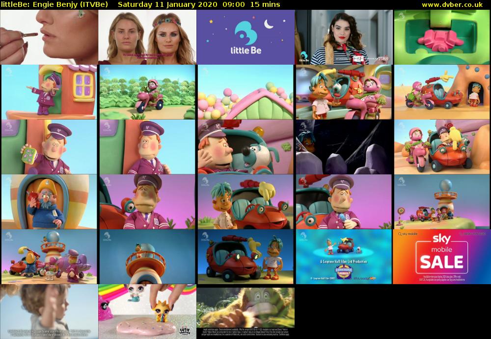 littleBe: Engie Benjy (ITVBe) Saturday 11 January 2020 09:00 - 09:15