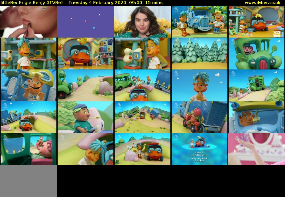 littleBe: Engie Benjy (ITVBe) Tuesday 4 February 2020 09:00 - 09:15