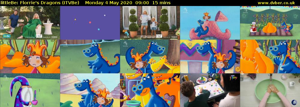 littleBe: Florrie's Dragons (ITVBe) Monday 4 May 2020 09:00 - 09:15