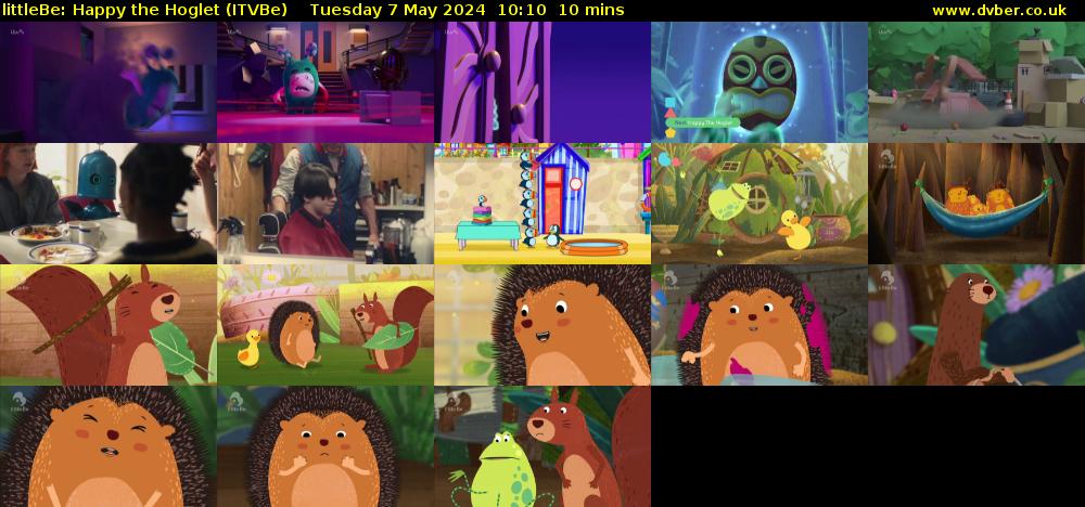 littleBe: Happy the Hoglet (ITVBe) Tuesday 7 May 2024 10:10 - 10:20