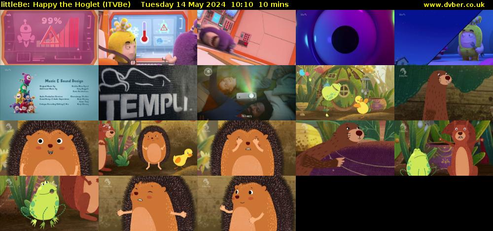 littleBe: Happy the Hoglet (ITVBe) Tuesday 14 May 2024 10:10 - 10:20