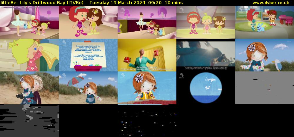 littleBe: Lily's Driftwood Bay (ITVBe) Tuesday 19 March 2024 09:20 - 09:30