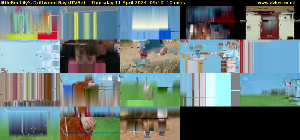 littleBe: Lily's Driftwood Bay (ITVBe) Thursday 11 April 2024 09:10 - 09:20