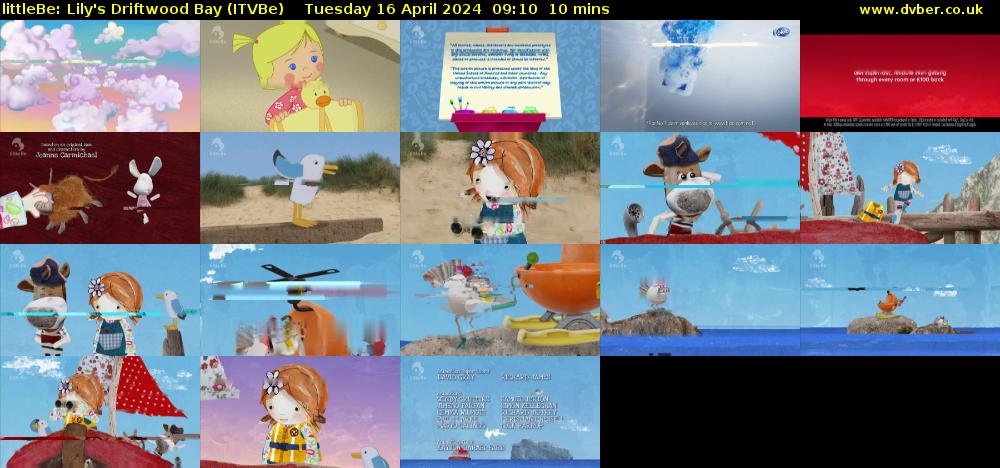 littleBe: Lily's Driftwood Bay (ITVBe) Tuesday 16 April 2024 09:10 - 09:20