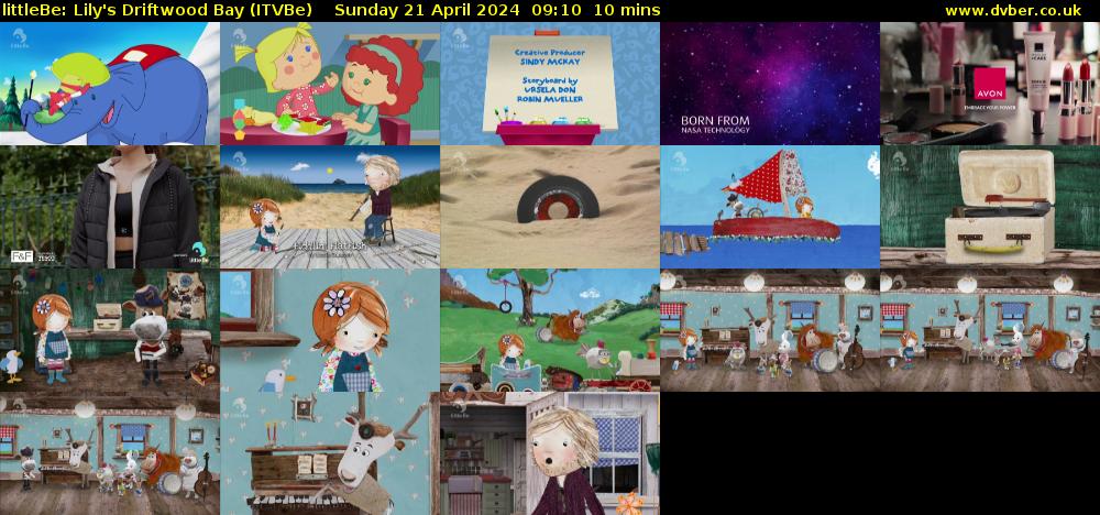 littleBe: Lily's Driftwood Bay (ITVBe) Sunday 21 April 2024 09:10 - 09:20
