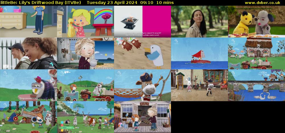 littleBe: Lily's Driftwood Bay (ITVBe) Tuesday 23 April 2024 09:10 - 09:20