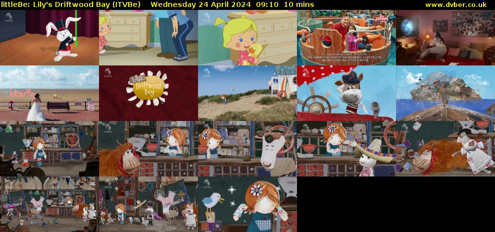 littleBe: Lily's Driftwood Bay (ITVBe) Wednesday 24 April 2024 09:10 - 09:20
