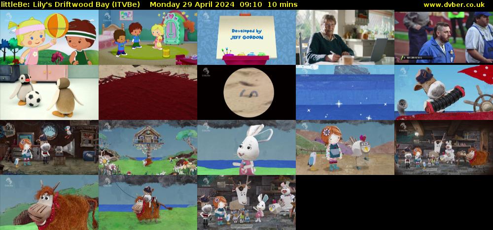 littleBe: Lily's Driftwood Bay (ITVBe) Monday 29 April 2024 09:10 - 09:20