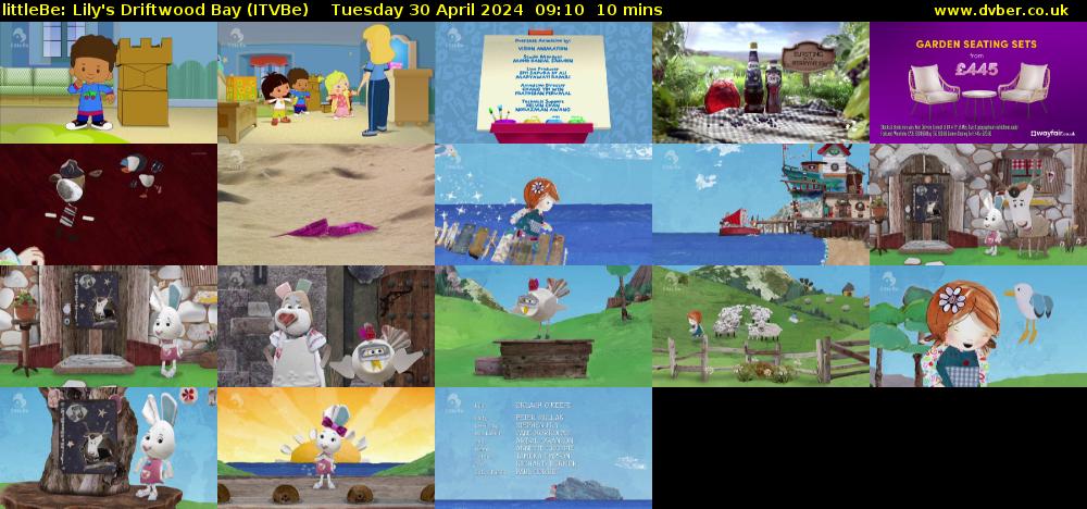 littleBe: Lily's Driftwood Bay (ITVBe) Tuesday 30 April 2024 09:10 - 09:20