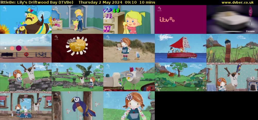 littleBe: Lily's Driftwood Bay (ITVBe) Thursday 2 May 2024 09:10 - 09:20
