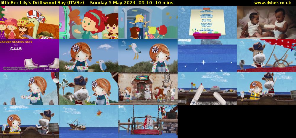 littleBe: Lily's Driftwood Bay (ITVBe) Sunday 5 May 2024 09:10 - 09:20