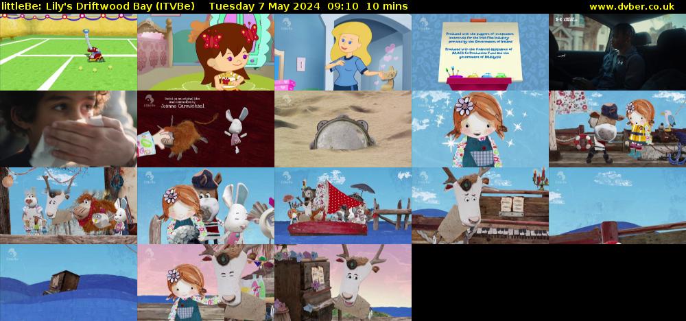 littleBe: Lily's Driftwood Bay (ITVBe) Tuesday 7 May 2024 09:10 - 09:20