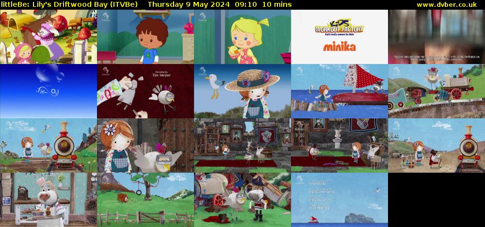 littleBe: Lily's Driftwood Bay (ITVBe) Thursday 9 May 2024 09:10 - 09:20