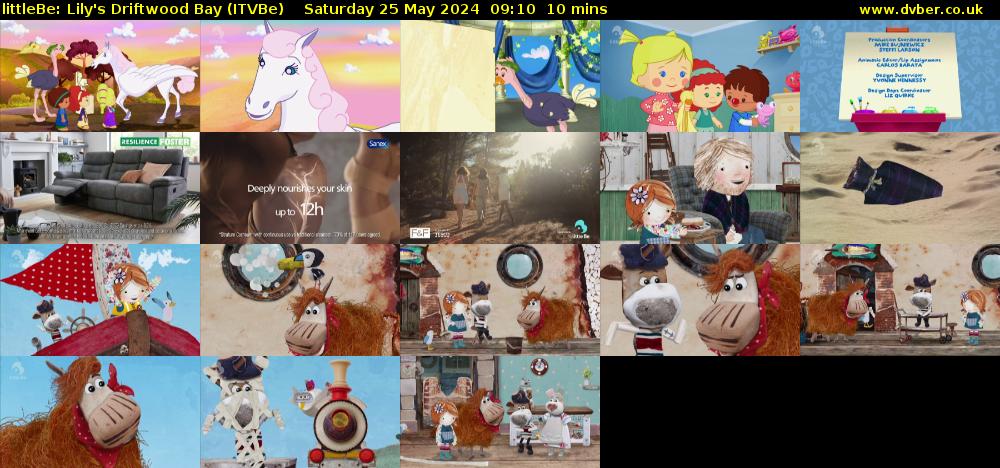 littleBe: Lily's Driftwood Bay (ITVBe) Saturday 25 May 2024 09:10 - 09:20