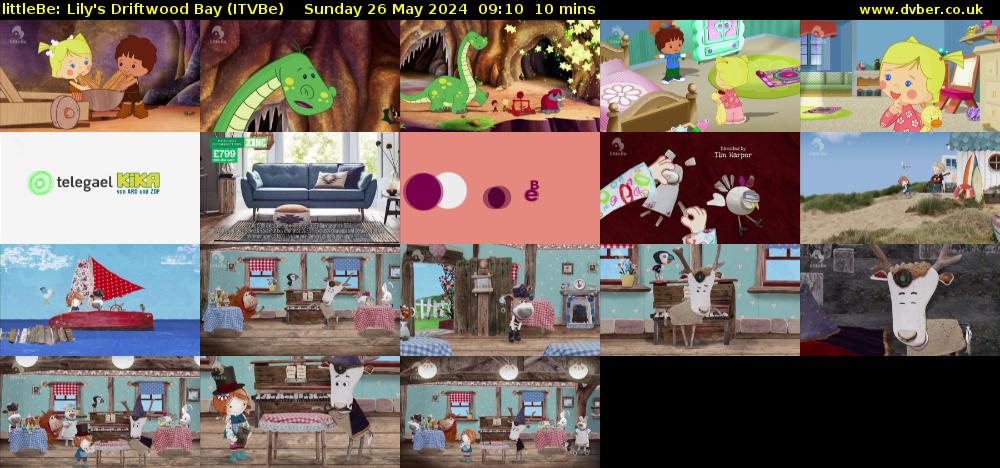 littleBe: Lily's Driftwood Bay (ITVBe) Sunday 26 May 2024 09:10 - 09:20