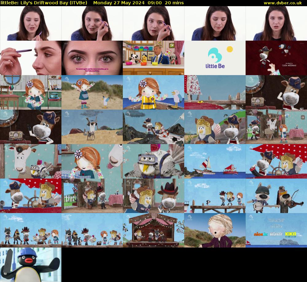 littleBe: Lily's Driftwood Bay (ITVBe) Monday 27 May 2024 09:00 - 09:20