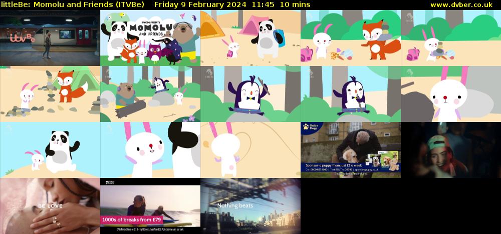 littleBe: Momolu and Friends (ITVBe) Friday 9 February 2024 11:45 - 11:55