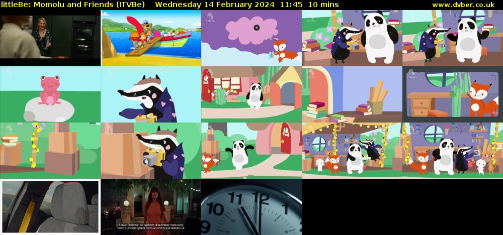littleBe: Momolu and Friends (ITVBe) Wednesday 14 February 2024 11:45 - 11:55